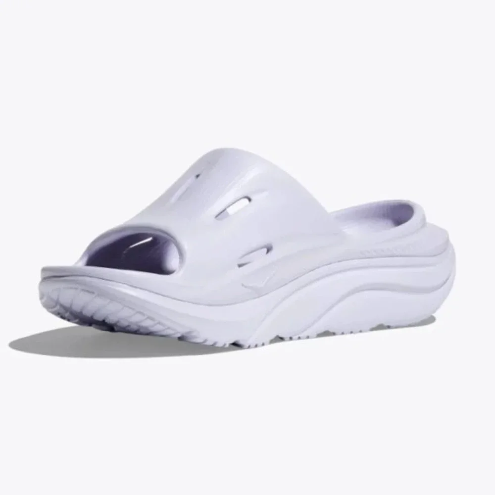 Hoka One One Ora Recovery Slide 3 1135061/ETHR Mens 14 Purple Sandals JAX1985